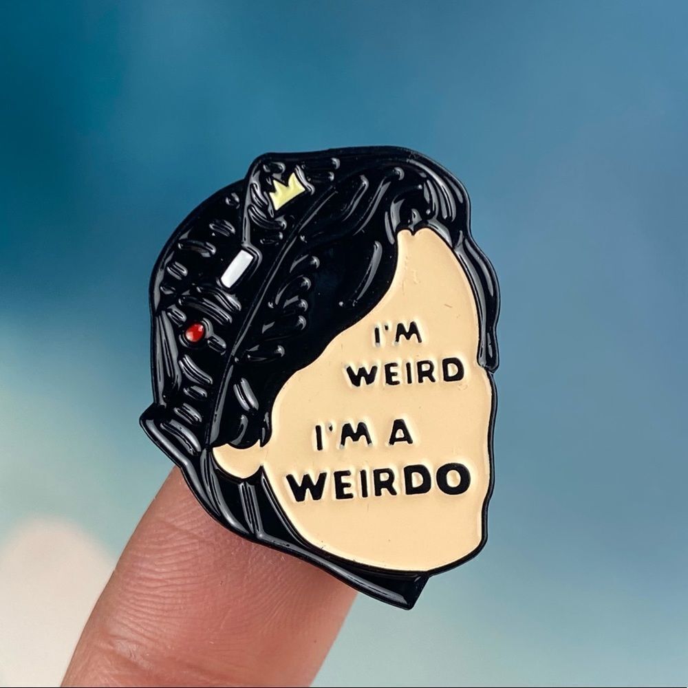 I’m a Weirdo Enamel Pin/ Brooch Lapel